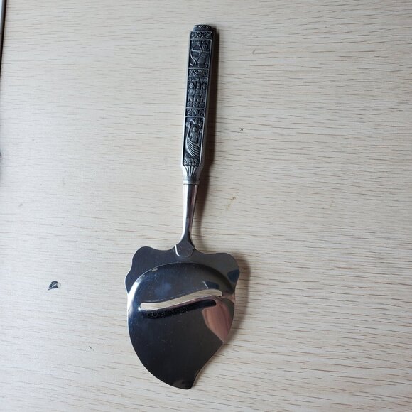 Vintage Kitchware Spar Norway Decorative Viking Handle Cheese Slicer Good - Picture 6 of 7